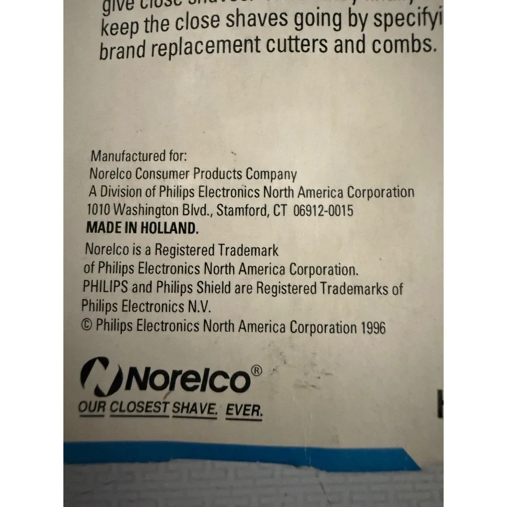 Norelco HQ2/2 Shaver Replacement Heads, 2 Cutters,‎ 2 Combs, Philips, HP1917